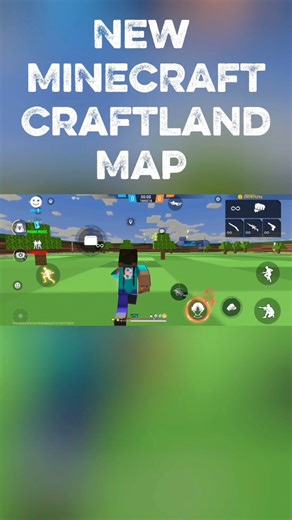 MINECRAFT CRAFTLAND MAP CODE @Rushkey07 #shorts #freefire #freefireshortsfeed