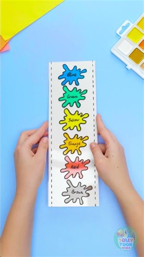 How to paint easily with this DIY craft for Kids! 🌈🖌️