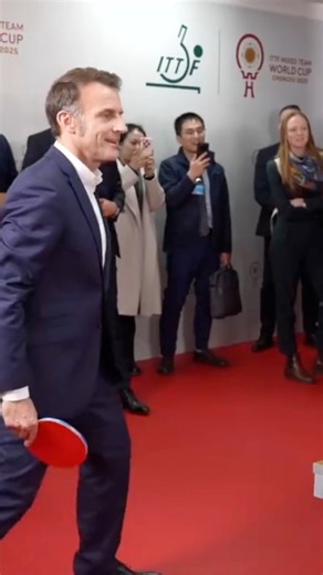 #French President Emmanuel #Macron took a break from formal talks to enjoy a fun #tabletennis rally in #Chengdu City, southwest #China, on Friday. He joined French and Chinese players in men's and mixed doubles matches amid cheers, capping his fourth state visit with #Chinese President #XiJinping on a high note. | Why China