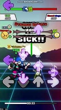 Running into ‪@cheyaツ‬ bot replay (Devil's Gambit) #beatbattle #fnf #fnfmod