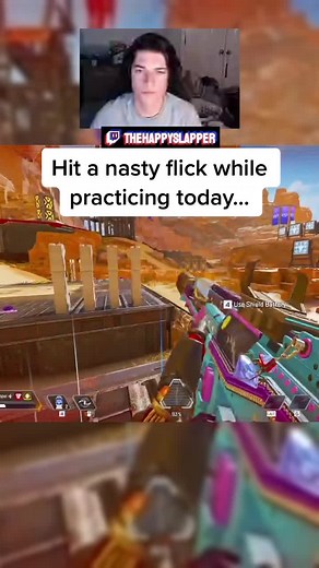 I went a bit crazy in this clip… now I should try it in an actual game #apex #apexlegends #thehappyslapper #apexmeme #apexmemes #apexlegendsmeme #apexlegendsmemes #apexclips