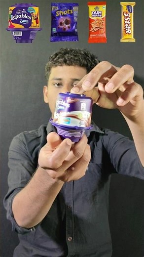 ASMR Lickables And 5 Star And Snacks || Emoji Eating Challenge #shorts