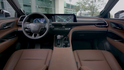 2025 Toyota Crown Signia Limited Storm Cloud Interor Design