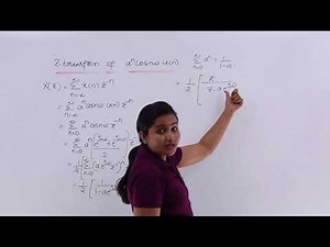 Z-Transform of COS Signal Type-2 Video Lecture | Crash Course (English) for Electrical Engineering - GATE