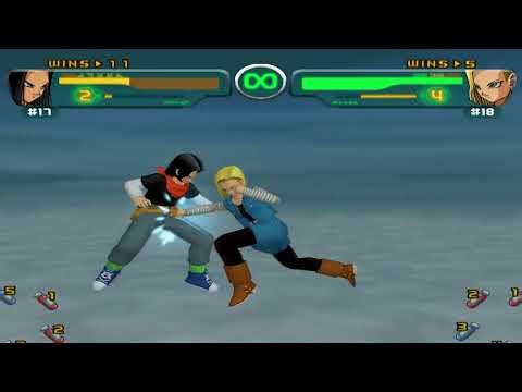 Android 17 vs Android 18 - Dragon Ball Z Budokai