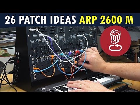 Korg ARP 2600M // 26 patch ideas // Review tutorial & pros/cons (tips should work on Behringer 2600)