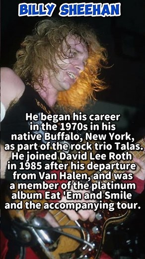 William 'Billy' Sheehan: Influence and Legacy of a Pioneering American Bassist.