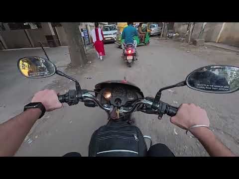 Hero Honda Super Splendor 2000 POV Drive | Short Drive