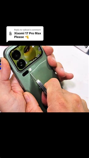 Replying to @чайник Xiaomi 17 Pro Max Durability Test☠️#xiaomi17promax #durabilitytest #bendtest #foryou #foryoupage
