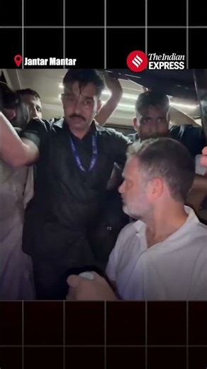 Rahul Gandhi Speaks After Being Detained From Jantar Mantar| Protest Against SIR| Gyanesh Kumar