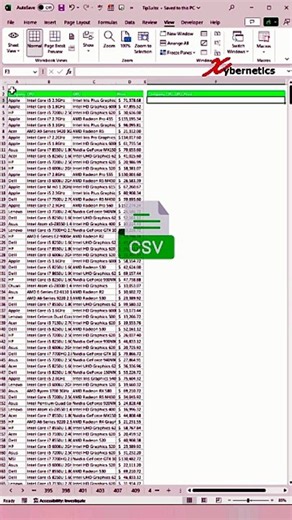 Formula To Export Excel Tables to CSV - Excel Tips and Tricks