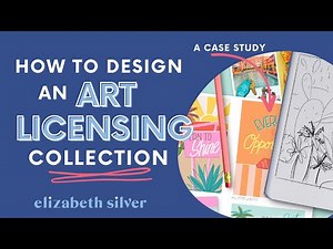 How to Design an Art Licensing Collection: A Case Study | Elizabeth Silver