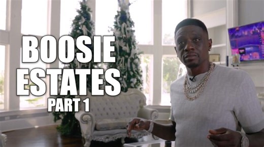 EXCLUSIVE: Boosie Estates: Boosie Shows 1st Floor & Bowling Alley of His 26K Square Foot Mansion