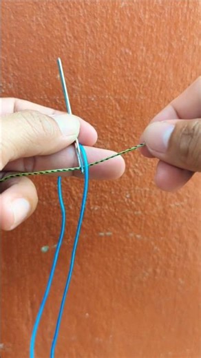 How to thread a needle fast. #diy