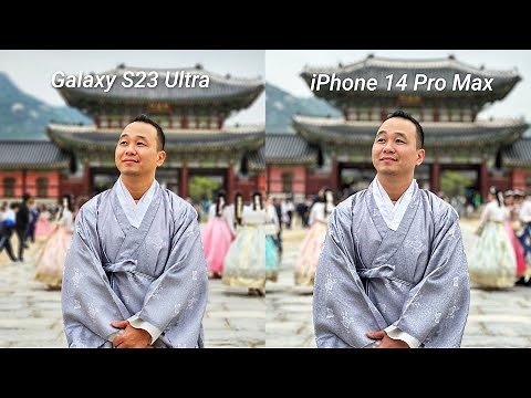 Galaxy S23 Ultra vs iPhone 14 Pro Max Camera Test After Updates (Daytime)