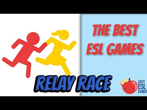The Best ESL Games | Relay Race - Videos For Teachers