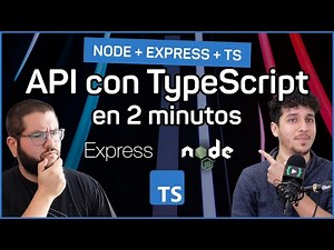 Create your REST API in 2 minutes using TypeScript, Node, and Express