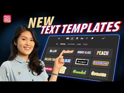 InShot Text Templates 🎨| Create Eye-Catching Text Animations in Seconds ✨