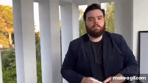 Guy explaining whiteboard meme original version on Make a GIF