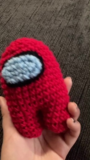 Crochet Among Us Red Character Tutorial