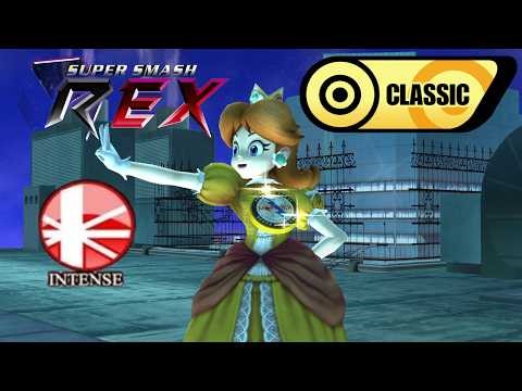 Super Smash REX Gameplay - Classic Mode with Daisy (Intense)
