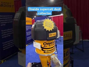 Brief introduction to the Oneida supercell dust collector ￼ #woodworking #workshop #dustcollector