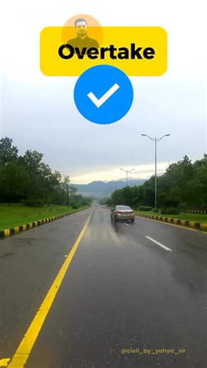 Yahya Kaludi | Civil By Yahya Sir on Instagram: "✅Road Marking Rules 📌Broken line ◾Broken line means you can overtake 📌Continuous Line ◾No Overtaking Unless Its Clear Continuous Line 📌Double Line ◾Double Line On A Highway Generally Means No Overtaking @civil_by_yahya_sir 🎉 Festival Offer Live Now 🎉 🚨 𝐋𝐢𝐦𝐢𝐭𝐞𝐝 𝐓𝐢𝐦𝐞 𝐎𝐟𝐟𝐞𝐫! 🚀 🚀 Transform Your Skills with 𝐙𝐞𝐫𝐨 𝐭𝐨 𝐇𝐞𝐫𝐨 𝐂𝐨𝐮𝐫𝐬𝐞𝐬! 🌟 ⏳ Time is running out—act fast before it’s gone! 👆🏻Get lifetime access to 100+ 