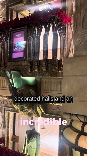 Exploring inside London's most famous department store