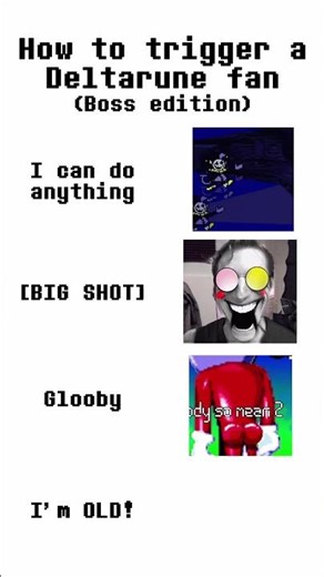 How to trigger a deltarune fan boss edition