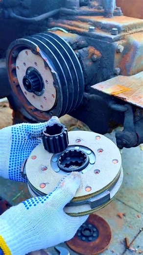 Heavy Duty MultiPlate Clutch Assembly Explained #automobile #viral #workshop #clutchassembly #shorts