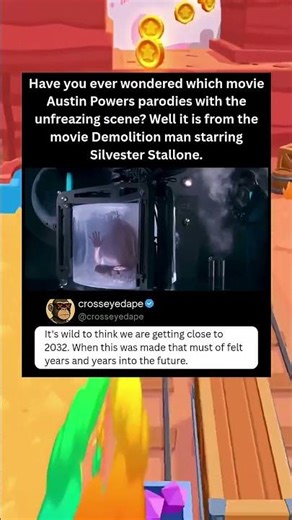 Have you ever wondered which movie Austin Powers parodies with the unfreazing scene Well it is