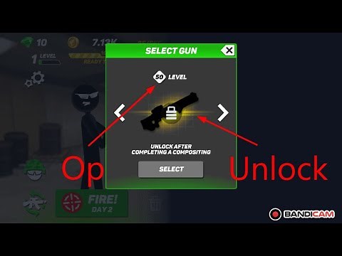 Stick Merge Unlock Level 50 Max Gun☢🔥🔥🔥 Which is so Op.