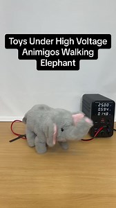 30K views · 551 reactions | Toys Under High Voltage - Animigos Walking Elephant #highvoltage #toy #untilitpops #animigos #elephant #elephanttoothpaste | Lord Of Nerds | Facebook