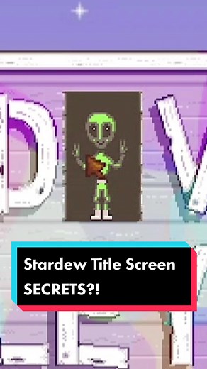Stardew Valley Title Screen Secrets Revealed!