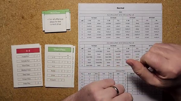 Game Intro and Components, Play Action Football