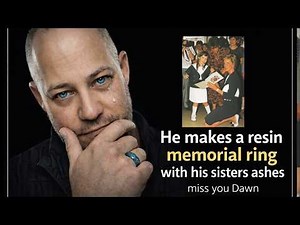 Making a Resin Memorial Ring with My Sister’s Ashes 💍 | Ashes Jewellery Tutorial