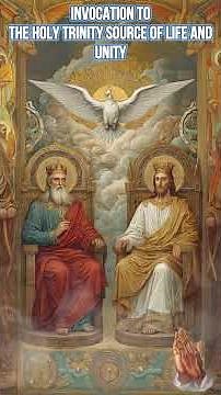 🙏 Invocation to the Holy Trinity – Source of Life and Unity ✝️🕊️