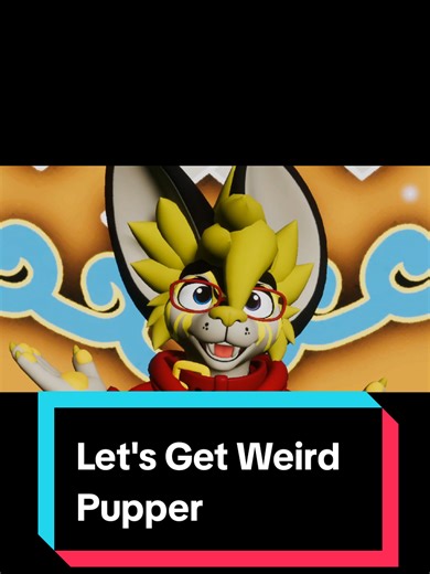 My #pupper is getting weird in Gravity Falls. #Anubis #mmd #furry #vrc