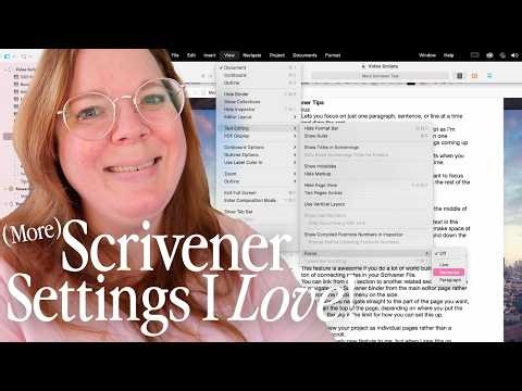 (Even More) Scrivener Settings I LOVE!
