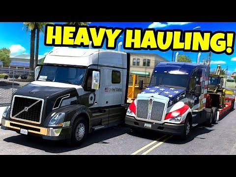 We Hauled OVERSIZED Loads to Las Vegas in American Truck Simulator!