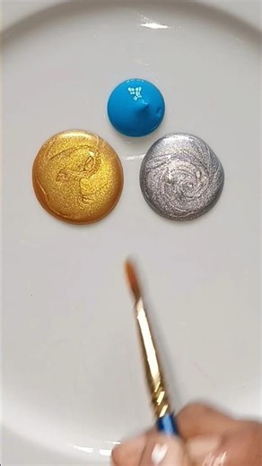 Colour mixing video 💛💙🤍 making baby blue colour #youtubeshorts #colourmixing