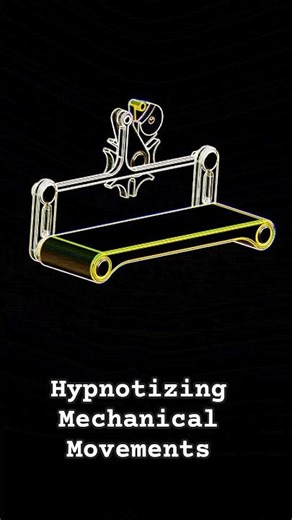 Hypnotizing Mechanical Movements 🤯 #Engineering #Shorts