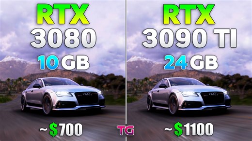 RTX 3080 vs RTX 3090 Ti - Test in 1080p & 4K
