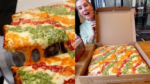 260 reactions · 18 shares | The KRISPY TRIO PIZZA (Marinara, Vodka, & Pesto) from Krispy Pizza in Old Bridge, New Jersey. So damn crunchy and so damn CHEESY! Where should we go next? | DevourPower | Facebook