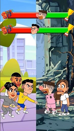 Ronaldo vs Messi Dance Battle - CR7 or M10 Who Will Win ?