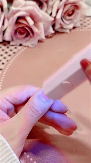 The Ultimate DIY Red & Gold Foil Nails in 5 Minutes! 💅✨ #nailart #naildesign #diybeauty #shorts