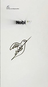 Falcon 🕊️ Signature | Signature Design | Signature Ideas | Nobi Signature Style #signature #shorts