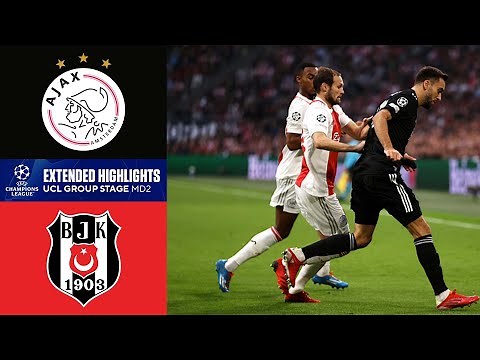 Ajax vs. Besiktas: Extended Highlights | UCL Group Stage MD 2 | CBS Sports Golazo
