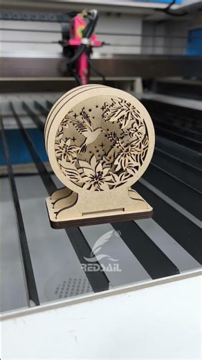 Redsail CO2 Laser Cutting for Wood