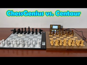 ♟️ ChessGenius Exclusive MIL820 vs. DGT Centaur Chess Computer -- Gadgetify